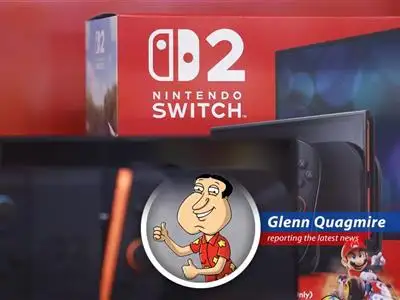Nintendo's stock price is going through the roof thanks to the massive success of the new Switch 2 console. Giggity giggity goo! image