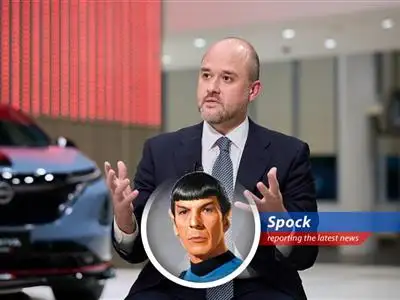 Nissan's CEO, Ivan Espinosa, faces a turbulent journey as he attempts to steer the automaker through restructuring, declining sales, and global competition. Will Re:Nissan be enough, or will the company face a 'highly illogical' fate? image