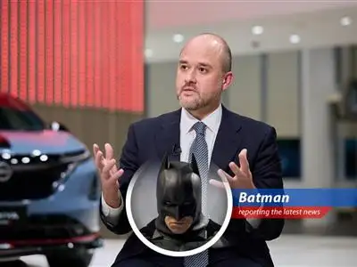 Nissan's CEO admits the automaker is struggling and undergoing major restructuring, including job cuts and plant closures, to address declining sales and global competition. Sounds like Gotham on a Tuesday.