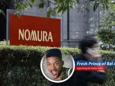 Nomura buys Macquarie's U.S. and European public asset management businesses for a cool $1.8 billion, making moves like they're auditioning for a spot in Bel-Air! image