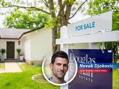 Novak Djokovic analyzes the latest housing market trends with a touch of humor, highlighting the slight uptick in sales, regional disparities, and the ever-present influence of mortgage rates. It's a game of inches, folks! image