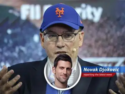 Novak Djokovic dissects Steve Cohen's market predictions with a blend of tennis wisdom and satirical humor, questioning the likelihood of a market downturn. image