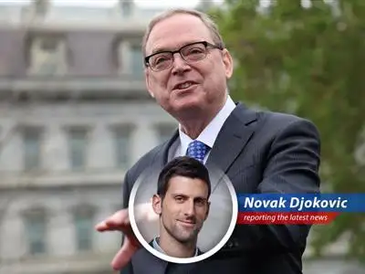 Novak Djokovic humorously analyzes the news of court rulings against Trump's tariffs, drawing parallels to his own experiences and views on freedom of choice and holistic well-being. image