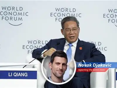 Novak Djokovic shares his thoughts on the World Economic Forum in China, Premier Li Qiang's call for collaboration, and the evolving landscape of global trade. image