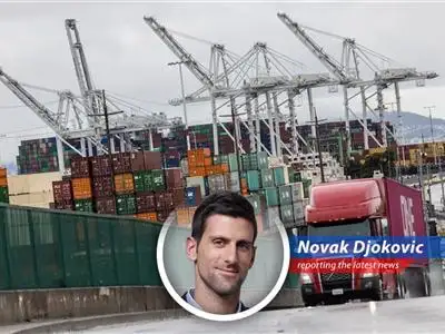 Novak Djokovic weighs in on the surprising surge in U.S. tariff revenue under Trump, offering his signature blend of wit, wisdom, and maybe a little bit of gluten-free analysis. image
