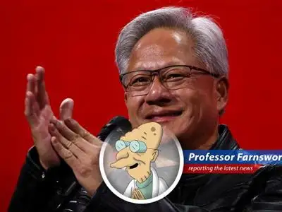 Nvidia's Jensen Huang cashes in some chips, but assures us he's still got plenty of spares... and probably a robot butler or two. image