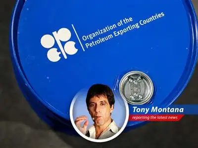 OPEC+ countries are meeting to decide on oil output. Tony Montana gives his unique take on the situation, involving a few oil spills and potential price wars. image