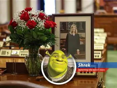 Ogre-the-top reaction to the shocking assassinations and attacks on Minnesota lawmakers; Shrek shares his swamp-sense on this ogre-whelming news. image