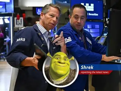 Ogres are like onions...and so are investments! This here's Shrek's swamp-tested guide to navigating the recent market jitters, with a healthy dose of ogre-sized wisdom. image