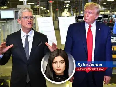 Okay, so like, Trump is saying Apple might have to pay a 25% tariff on iPhones made outside the US, and honestly, my head hurts. Is this gonna mess with my selfie game? image