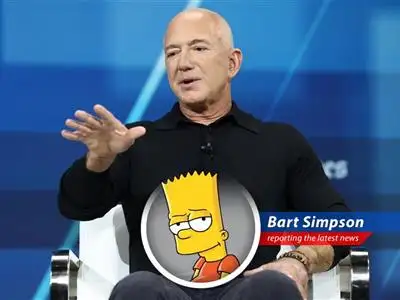 Old Man Bezos is ditching some Amazon shares for, like, a ton of cash. Probably buying a rocket-powered skateboard or something. image
