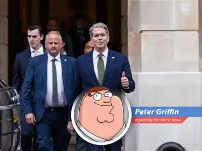 Peter Griffin deciphers the latest stock market news, from US-China trade deals to Elon Musk's Twitter rants, with his signature blend of ignorance and enthusiasm. image