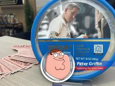 Peter Griffin reports live from the Summer Fancy Food Show where condiments get a makeover, plant-based pretends to be cool, and 'swicy' reigns supreme. Oh, and beef tallow is apparently making a comeback because... reasons. image