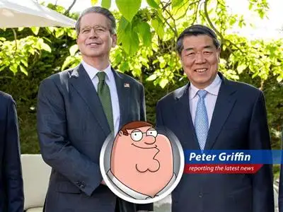 Peter Griffin reports on China's wacky trade dance: Some export bans lifted, others stay put, and America's rare earth supply hangs in the balance. This is worse than the time I tried to sell my own brand of 'Griffin's Secret Sauce'! image