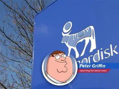 Peter Griffin reports on the shocking CEO departure at Novo Nordisk as the weight loss drug market turns into a real-life 'Family Guy' cutaway gag. image