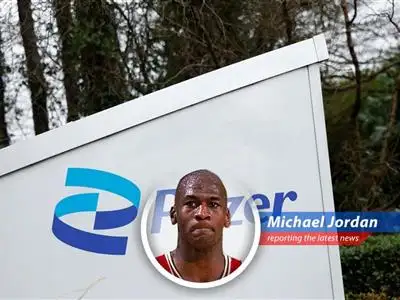 Pfizer reports better-than-expected Q1 profits despite sales dip, fueled by aggressive cost-cutting measures and a pivot to AI, proving they're not just another 'Space Jam' villain. image