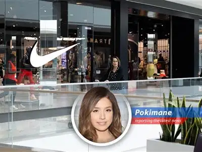 Pokimane breaks down Nike's latest financial rollercoaster, from tariff woes to Skims delays, with a sprinkle of meme-worthy commentary. image