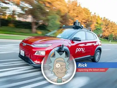 Pony.ai partners with Tencent Cloud to integrate robotaxi services into WeChat, potentially revolutionizing transportation for over a billion users... or at least delaying the inevitable heat death of the universe. image
