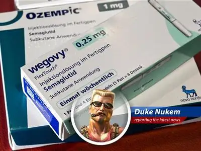 Popular weight loss drugs Ozempic and Wegovy linked to potential eye issues, but Duke Nukem is here to keep an eye on things. image