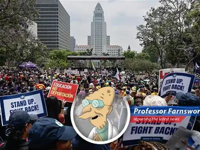 President Trump and California Governor Newsom are locked in a battle over the deployment of the National Guard, leading to lawsuits and accusations of authoritarianism. Oh, the humanity! image