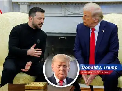 President Trump and Zelenskyy meet in Rome amidst Pope Francis's funeral, sparking hope for a monumental breakthrough in the Russia-Ukraine conflict. Tremendous! image