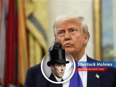 President Trump announces a forthcoming trade deal, shrouded in characteristic secrecy, leaving the world to play a guessing game of international economics. image