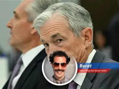 President Trump calls Jerome Powell a 'numbskull' for not cutting interest rates, and Borat weighs in with his expert economic opinions from Kazakhstan! image