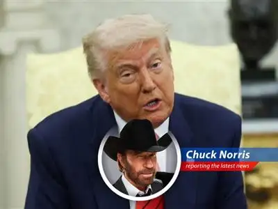 President Trump declares the US doesn't need to sign trade deals, they sign with the US, leaving markets puzzled and investors nervous. But don't worry, Chuck Norris has a plan. image