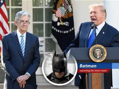 President Trump pressures the Federal Reserve for a full percentage point rate cut, despite positive jobs report, raising concerns about inflation and economic stability in Gotham... and beyond. image