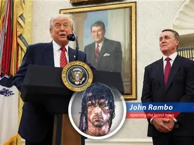 President Trump refuses to budge on tariffs, setting the stage for a showdown with China. Rambo offers his unique perspective. image