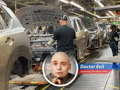 President Trump rolls back some auto tariffs, leaving the car industry both relieved and slightly terrified. Mwahahaha! image