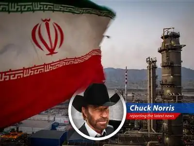 President Trump threatens sanctions on countries dealing with Iran, sending oil prices soaring and Chuck Norris into a whirlwind of geopolitical analysis. image