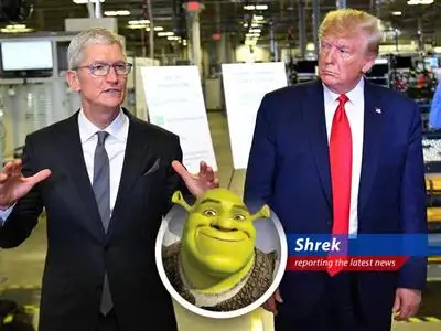 President Trump throws a tariff-sized wrench into Apple's plans, demanding iPhones be made in the US or face a hefty tax. It's like tryin' to herd cats, only with gadgets! image