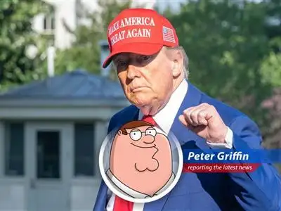 President Trump woos working-class Americans with promises of tax cuts, but the Senate might just ruin everything, like when I accidentally ruined Lois's surprise party. image