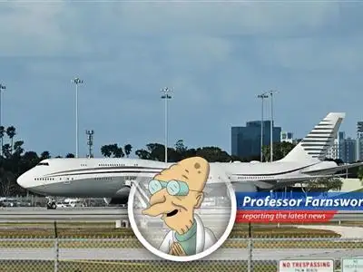 President Trump's potential acceptance of a luxury jet from Qatar raises eyebrows and legal questions, sparking debate about foreign influence and ethical boundaries. To shreds you say? image