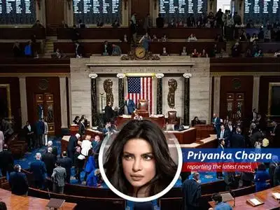 Priyanka Chopra critiques the controversial tax-and-spending bill, highlighting its potential impact on the American people with humor and a touch of Bollywood spice. image