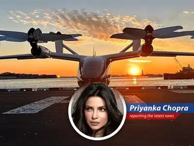 Priyanka Chopra reflects on Joby Aviation's leap into the UAE, envisioning a future where traffic jams are history and air taxis are the new black. image