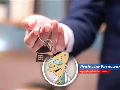 Professor Farnsworth Explains How Even Freelancers Can Snag a Home Loan (Without Inventing a Doomsday Device...Probably). image