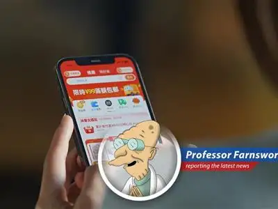 Professor Farnsworth analyzes China's recent 618 shopping festival, revealing surprising sales figures and the potential pitfalls of endless discounts. To shreds you say! image