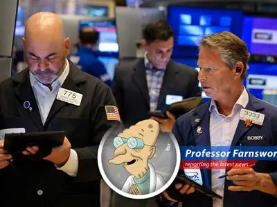 Professor Farnsworth dissects HCA Healthcare's recent stock surge amidst a struggling healthcare sector, finding potential for gains despite regulatory doom and gloom. To shreds, you say? image