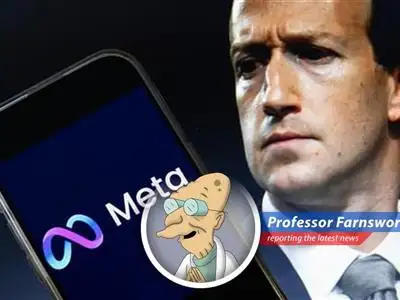 Professor Farnsworth reports on how Trump's trade policies are causing online retailers to cut back on Facebook and Instagram ads, impacting Meta's revenue and Reality Labs unit. image