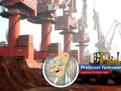 Professor Farnsworth reports on the looming rare earth shortage crisis facing the automotive industry due to China's export controls, potentially leading to production halts and automotive mayhem. image