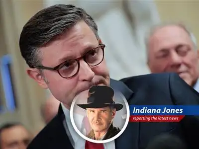 Professor Indiana Jones reports on the House's near-disaster vote on Trump's tax and spending bill, a treasure hunt fraught with peril and political maneuvering. image