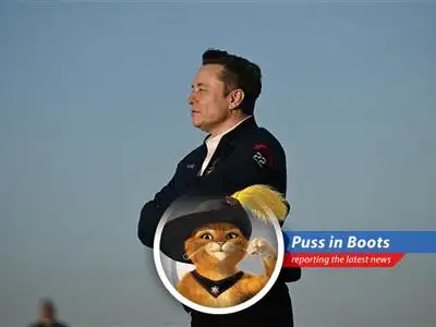 Puss in Boots reports on Elon Musk's ambitious plans for Tesla, including robotaxis and humanoid robots, amidst a challenging financial period. Will this 'sustainable abundance' be a fairytale ending or a cat-astrophe? image
