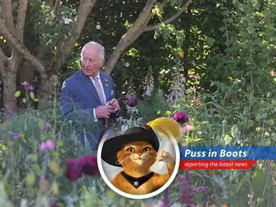 Puss in Boots reports on the Royal Horticultural Society's Chelsea Flower Show gala, where corporate titans and political heavyweights gather amidst the blooms to network, negotiate, and discuss the state of the British economy. Expect champagne, canapés, and clandestine conversations, ¡Ay, caramba! image