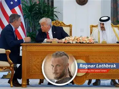 Ragnar Lothbrok reports on Boeing's massive $96 billion deal with Qatar Airways, pondering if these flying machines could reach the gods themselves. image