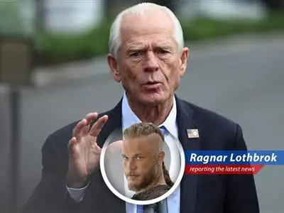 Ragnar Lothbrok reports on the curious case of a 'best negative' GDP, where numbers dance like shieldmaidens and tariffs sing a siren's song. image