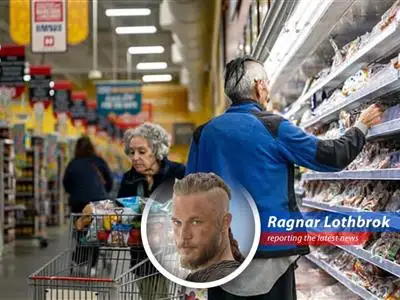 Ragnar Lothbrok reports on the projected lower Social Security cost-of-living adjustment for 2026, pondering tariffs, drug prices, and the gods' fickle nature. image