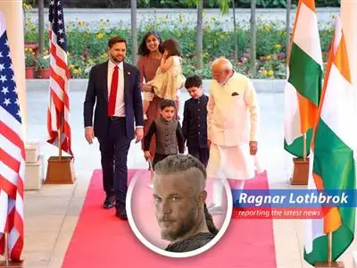 Ragnar Lothbrok reports on the surprising trade talks between India and the United States, filled with tariffs, diplomacy, and enough gold to make a Viking raid worthwhile. image