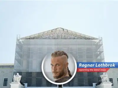 Ragnar Lothbrok weighs in on the Supreme Court's decision to allow Trump-era federal staff reductions, finding parallels between political maneuvering and raiding. image